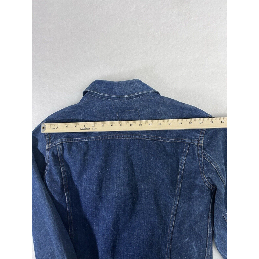 RARE Levi's White Tab 'Big E' Type 3 Vintage 60's/70's Denim Trucker Jean Jacket - Picture 10 of 15